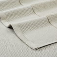 thumbnail image 6 of Modern Threads Waffle-Rib 6-Piece Cotton Bath Towel Sets, Silver, 6 of 6