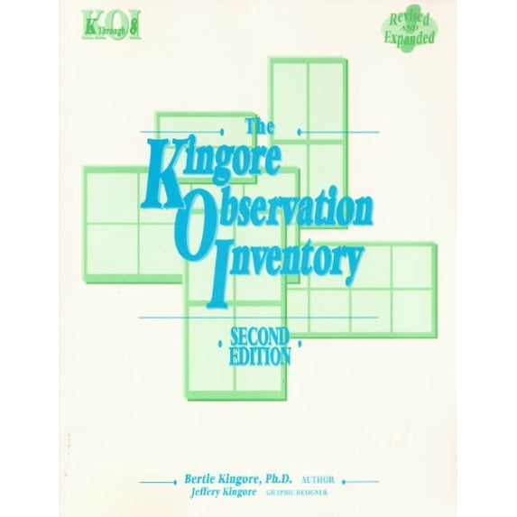 Pre-Owned The Kingore Observation Inventory (Paperback) 0965791181 9780965791182