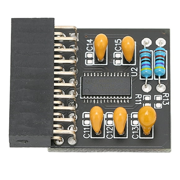 SPI TPM2.0 Module, Stable Performance 20 Pin Strong Compatibility TPM 2.0 Module TPM2.0 LPC Pro For Mainboard For PC For Computer