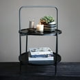 thumbnail image 4 of Creative Co-Op Stoneware Match Holder with Striker Plate and Reactive Glaze, Grey, 4 of 4