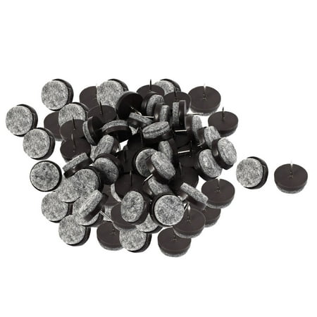 80pcs Brown Diy Furniture Feet Leg Tile Felt Pad Floor Protector 80pcs Brown Diy Furniture Feet Leg Tile