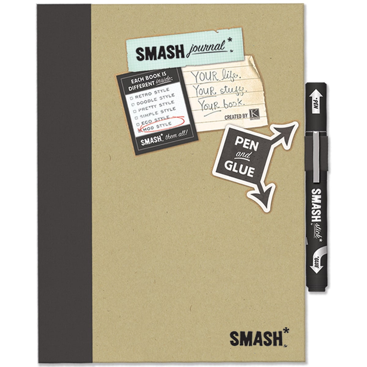 School K&Company SMASH Scrapbooking Folio Kit 