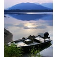 thumbnail image 2 of Posterazzi DPI12256837 Boat Moored on The Peg Leg Bar at Sunset - Chilliwack British Columbia Canada Poster Print - 14 x 16 in., 2 of 4