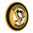 thumbnail image 2 of Pittsburgh Penguins 17.5'' x 17.5'' Modern Disc Wall Sign, 2 of 5