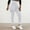 White, variant on Womens High Waist Yoga Pants with Zipper Pocket Slim Fitted Stretchy Workout Leggings Casual Athletic Sportswear Pinky S