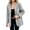 a01Gray, variant on Yyeselk Wool Blend Blazers for Women Business Casual Long Sleeve Lapel Collar Open Front Suit Jacket Button Down Work Blazer with Pockets Beige M