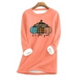 thumbnail image 1 of Chandail en Molleton Halloween Mode Décontractée pour Femmes Manches Longues Col Rond Blouses & Chemises Chandails en Molleton Col Rond en Liquidation, 1 of 3