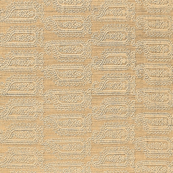 Ahgly Company Indoor Square Solid Brown Modern Area Rugs, 4' Square