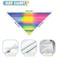 thumbnail image 6 of Dog Bandana 2 Pack,Colorful Striped Tie Dye Pattern Bandanas for Dogs,Cat Bandana,Small/ Large Dog Bandana 2 Size,Dog Bandanas, 6 of 6