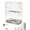 Transparent, variant on Floating Bill Savings Challenge Box, Transparent Acrylic Money Bank with Visual Cash Progress Display, Clear Piggy Bank for Adults, Teens, Travel Funds, Wedding Goals and Budgeting