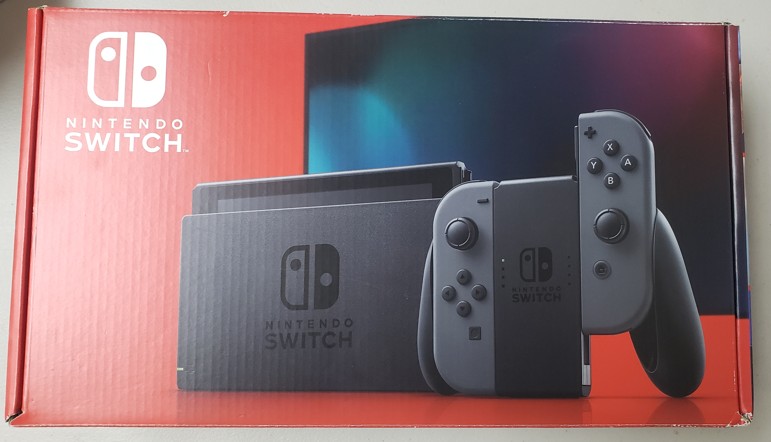 Pre-Owned Nintendo Switch Console with Gray Joy-Con -(Japan