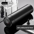 thumbnail image 4 of Smart Temperature Display Insulated Travel Mug, 500ml 304 Stainless Steel Water Bottle, 4 of 7