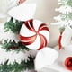 thumbnail image 5 of Colgante de caramelo de Navidad, adornos colgantes rojos y blancos, colgante de árbol de piruleta para decoración de árbol navideño, 5 of 8