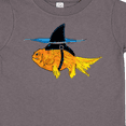 thumbnail image 4 of Inktastic Funny Goldfish with Shark Fin Boys or Girls Toddler T-Shirt, 4 of 5