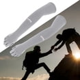 thumbnail image 4 of Guantes sin s unisex N Slip Camping para ciclismo Conducción al aire libre Gris kusrkot Manga del brazo de enfriamiento, 4 of 8