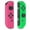 Green & Pink, variant on Switch Wireless Controllers Replacement Wireless Gamepad Joy-con Dual Vibration (Blue & Green)