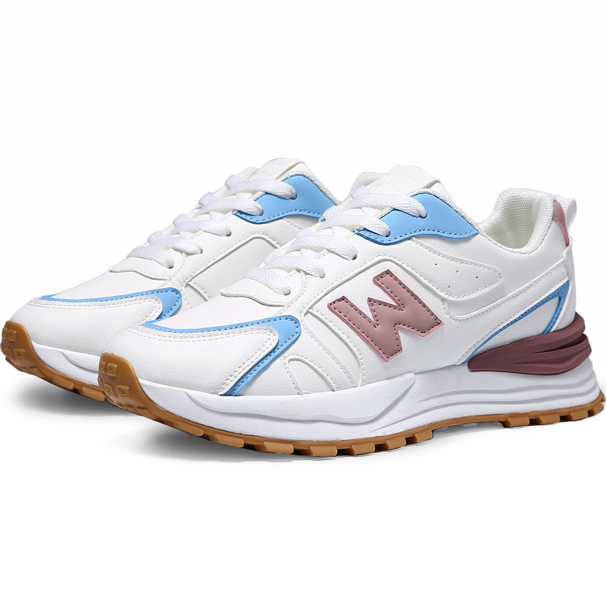 Tenis Mujer, Zapatos Mujer Deportivos, Zapatos de Malla Transpirable para Mujer, Zapatillas de Deporte Casuales de Moda para Entrenamiento Caminar Correr Gimnasio