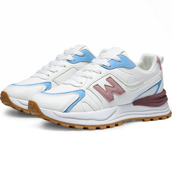 Tenis Mujer, Zapatos Mujer Deportivos, Zapatos de Malla Transpirable para Mujer, Zapatillas de Deporte Casuales de Moda para Entrenamiento Caminar Correr Gimnasio
