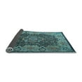 thumbnail image 2 of Ahgly Company Indoor Square Persian Light Blue Traditional Area Rugs, 3' Square, 2 of 4