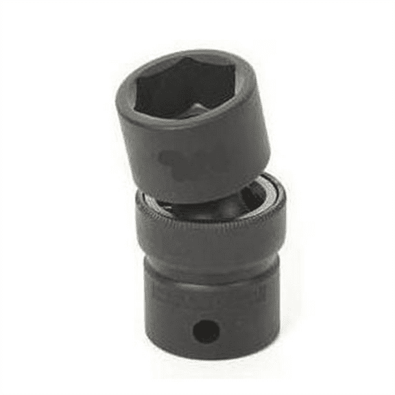 Grey Pneumatic 1/2" Drive x 3/4" Standard Universal- 12 Point Socket - Black