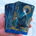 thumbnail image 3 of Baraja de Tarot DPEHAKMK Arcanos Azur con Libro Guía 78 Cartas, 3 of 9