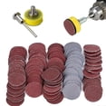 thumbnail image 4 of 100pcs 1inch (25mm) Sanding Discs Pad 100-3000 Grit Abrasive Polishing Pad Kits for Dremel Rotary Tool Sandpapers Accessories AA, 4 of 5
