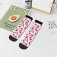 thumbnail image 7 of Pofeuu Lilies Flowers Print 30cm Socks, Adult Running Hiking Socks for Youth and Adult, 7 of 7