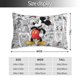 thumbnail image 3 of Anime Mickey Minnie Mouse 10 Funda de almohada con bonito personaje de Dibujos animados para decorar la sala de estar, el sofá y el dormitorio, 35 x 50 cm, 3 of 5