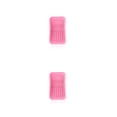 thumbnail image 4 of Guardurnaity Universal mujer sombra de ojos maquillaje cepillo limpieza estera hogar Hotel vestido habitación reutilizable silicona almohadilla Rosado 2Conjunto, 4 of 6