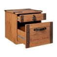 thumbnail image 3 of Cilek Kids Room Pirate Wood Nightstand with 2 Drawers in Dark Brown, 3 of 6