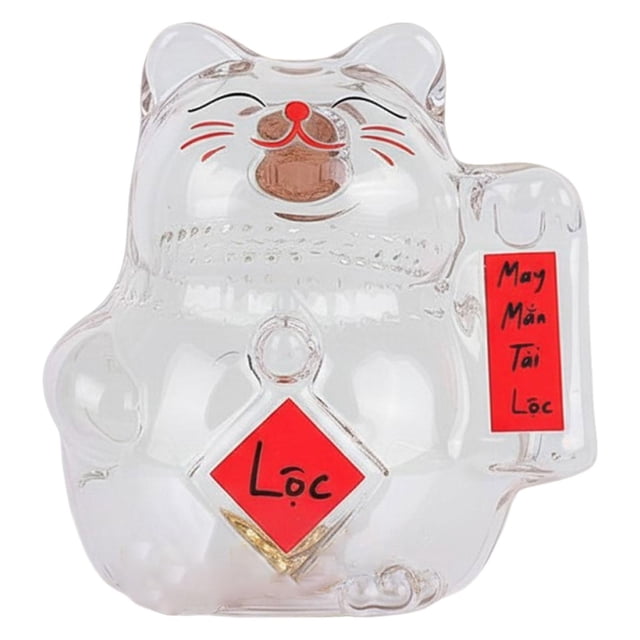 Fengbin Cat Piggy Bank Storage Jar Large Capacity Multifunctional Ornament Savings Bank Style A