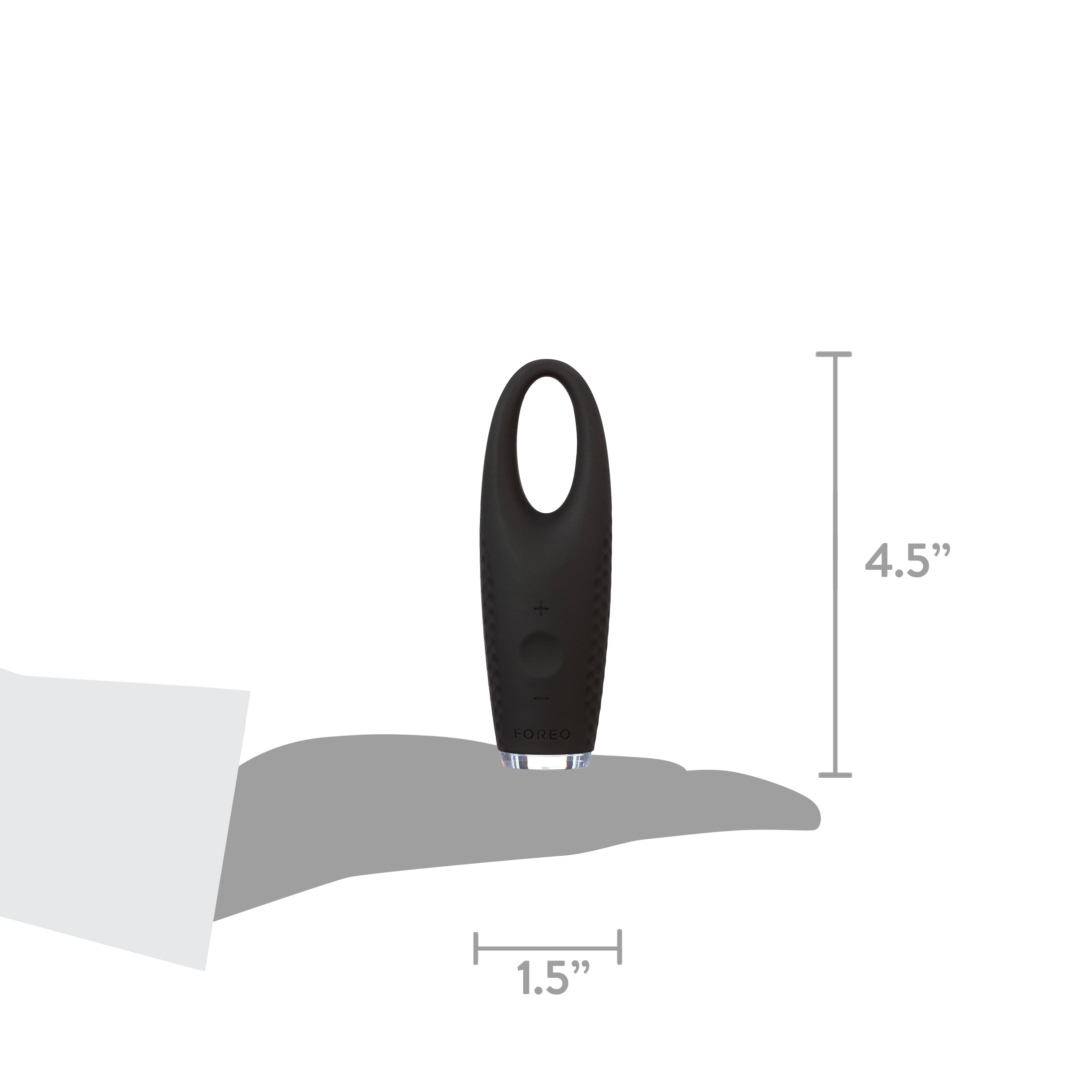 Foreo IRIS Illuminating Ultra-hygienic Silicone Eye Massager, Black
