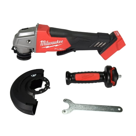 Milwaukee 2880-20 Cordless 18V 4.5"/5" Angle Power Grinder with Paddle Switch, 8500 RPM