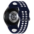 thumbnail image 4 of Correa De Reloj Compatible Con Samsung Galaxy Watch4 44/40 Mm Compatible Con Samsung Galaxy Watch4 Classic 46 Mm/42 Mm Correa De Silicona De Repuesto 20 Mm sonducket EL017646-09, 4 of 5