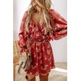 thumbnail image 4 of a.Jesdani Floral Shirred Mini Dress: Elegant Daily Flair!, 4 of 8
