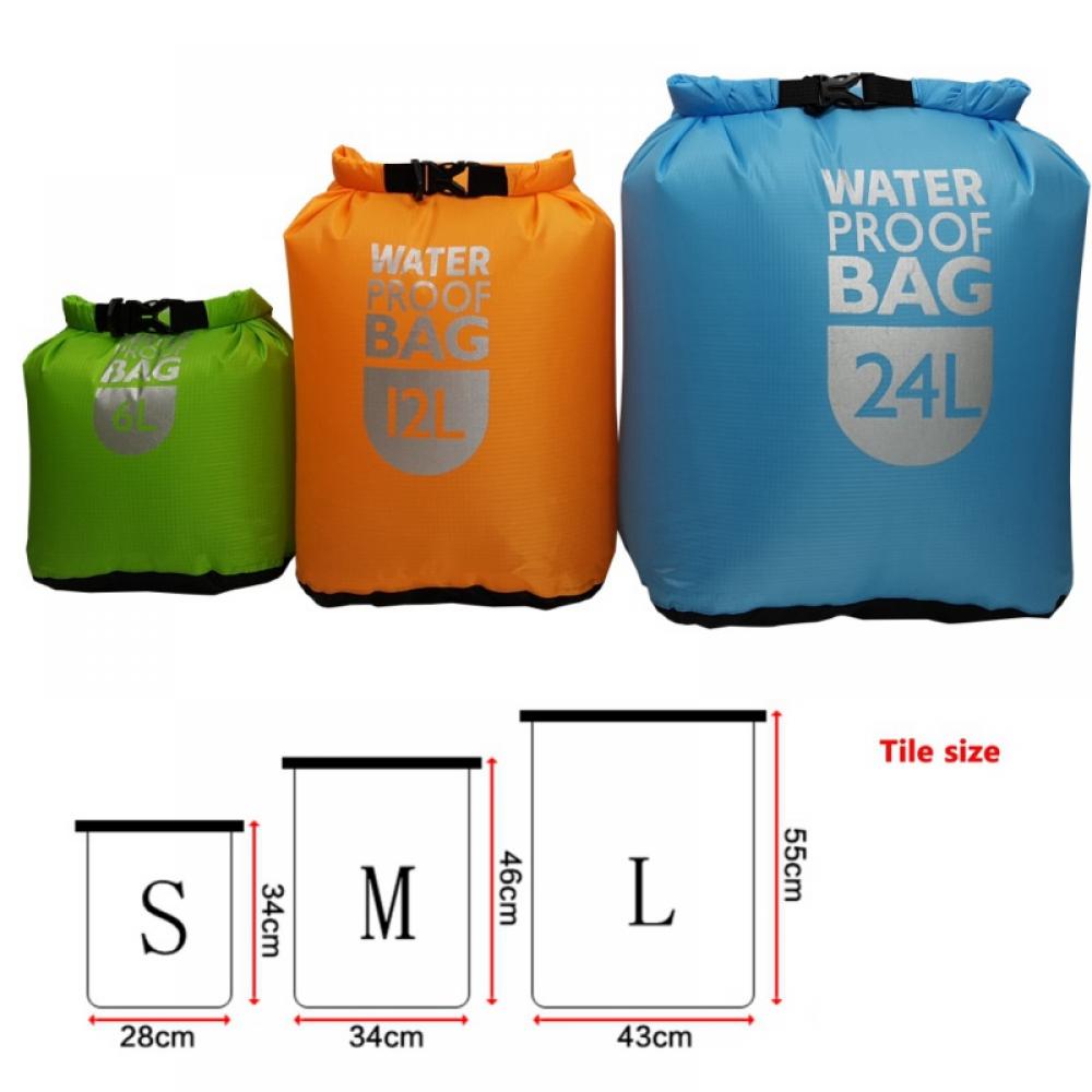 Waterproof Dry Bag Compression Roll Top Sack for Women Girls Fashion Unique Pattern Lightweight 10L Floating Kayaking Boating Rafting Diving Surfing Gym Yoga Swimming Hiking 6L/12L/24L - image 5 of 7