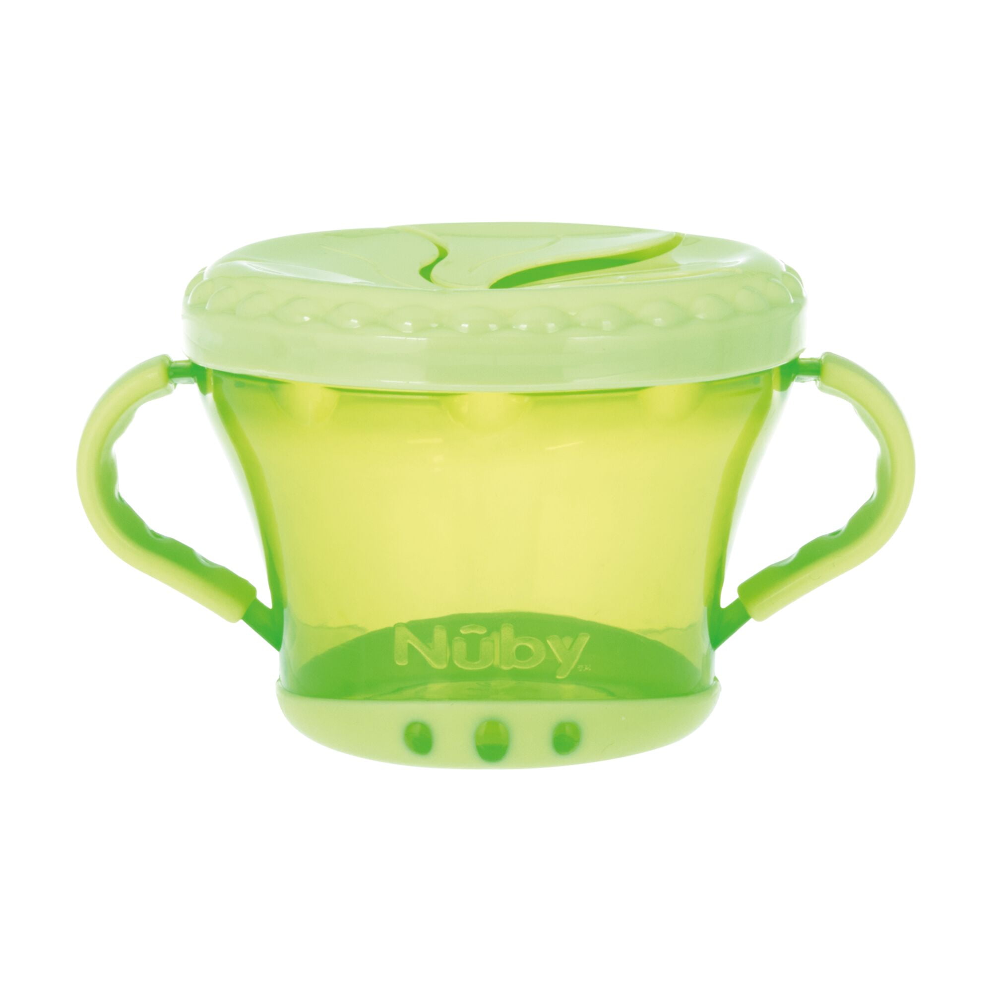 Nuby 6-Piece Toddler Feeding Set with Plate, Bowl, Snack Keeper, Cup, and Utensils