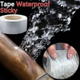 thumbnail image 4 of EZLIFE 1x Super Waterproof Tape Butyl Leak Roof Pipe Repair Tape Adhesive Sealant E8P0, 4 of 6