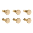 thumbnail image 4 of Electric Guitar Fine Tuning Screw, 6 Pcs M4 Thread Tremolo Bridge String Locking Screw Accurate Size Metal Easy To Install  for Replacement Black,Silver,Gold, 4 of 7