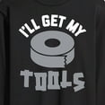 thumbnail image 3 of Instant Message - I'll Get My Tools - Men's Long Sleeve T-Shirt, 3 of 6