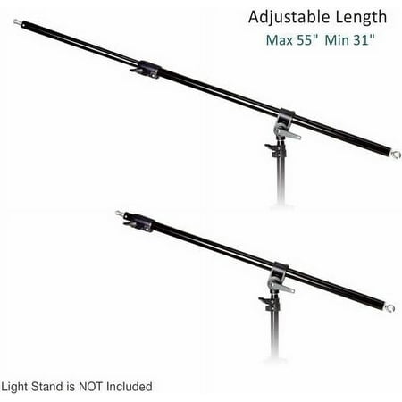 Image of LS Photography Photography Boom Arm Bar with Clamp for Boom and Reflector Photo Video Studio WMT1445