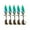 C, variant on 5 Pcs Metal Lure Spoon Spinner Propeller Sequins Insect Bait Bug Worm Flies Lure Fishing Set, Trout Bass Fishing Lures Zinc Alloy for Freshwater Saltwater, Fishing