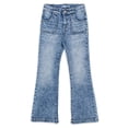 thumbnail image 3 of Jordache Girls Patch Pocket Flare Jeans, Sizes 5-18, 3 of 6