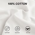 thumbnail image 4 of Unique Bargains Zippered Pillow Cases Breathable Egyptian Cotton, 4 of 9