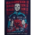 thumbnail image 4 of Halloween II Women's Studded Graphic Hoodie with Long Sleeves, Sizes XXS-4X, 4 of 5