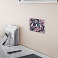 thumbnail image 5 of Yayeee Toggle Light Switch Wall Plate 3-Gang 6.37"x4.48" Decorative Outlet Cover, Pink and Purple Flowers, 5 of 7