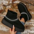 thumbnail image 3 of Cozy Women's Winter Slippers with Anti-Slip Ankle Boots for Indoor and Outdoor Use, 3 of 9