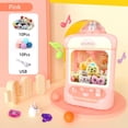 thumbnail image 1 of Machine à Griffes pour Enfants Mini Distributeurs Automatique Attrape-Bonbons Distributeur de Prix Jouets pour Filles Garçons Machine de Jeu d'Arcade Électronique à Griffes pour Fête Anniversaire Cadeaux de Pâques avec Lumières Son&20 Min, 1 of 5