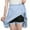 A-Light blue104, variant on Women's High Waist Skort Flared A-Line Casual Active Tennis Skirt