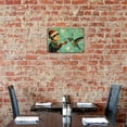 thumbnail image 6 of Vintage Christmas Elf with Hummingbird Metal Tin - Holiday wall art for home, gym, cafe, garage and garden decor, durable iron, easy to hang, 12x8 inches, 6 of 7